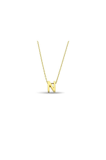 Pirnus Diamond Altın N Harf Kolye