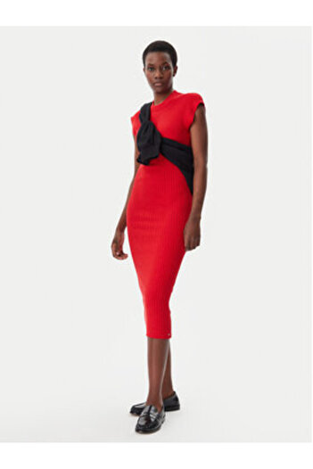 Tommy Hilfiger Women's Everyday dress WW0WW44493 Red