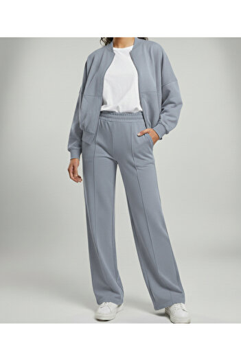 My Blog Gray Tracksuit Set