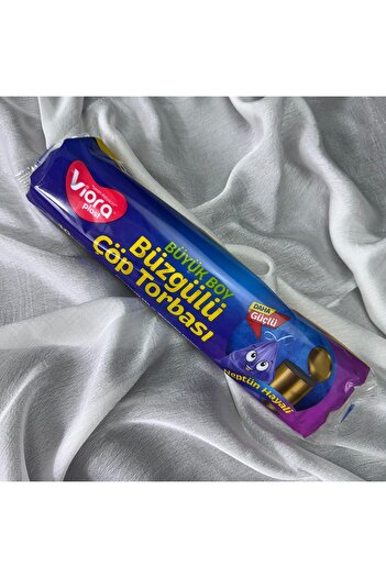 VİORAPLAST 10"lu Büyük Boy Çöp Poşeti (Neptün Hayali)