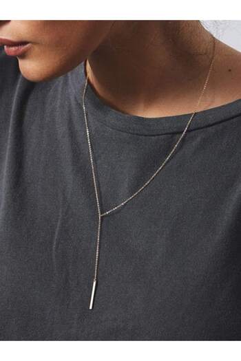 Hinari Heart's Direction Stainless Steel Necklace