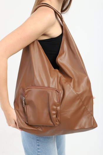 OLDSO Casual Soft Women's Shoulder Bag with Textured Interior, Only 180 Gr