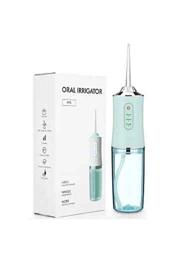stuffix Portable Oral Irrigator PPS Pulse GREEN Single Head BS