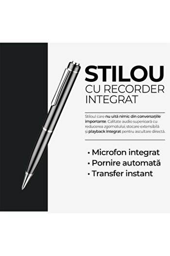 OEMMM TECHNOVICI audio recorder pen, recording device, digital pen with microphone