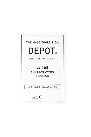 DEPOT , 100 Hair Cleansing No. 105, Multivitamin Complex, Hair Shampoo, Anti-Hair Loss, 10 ml