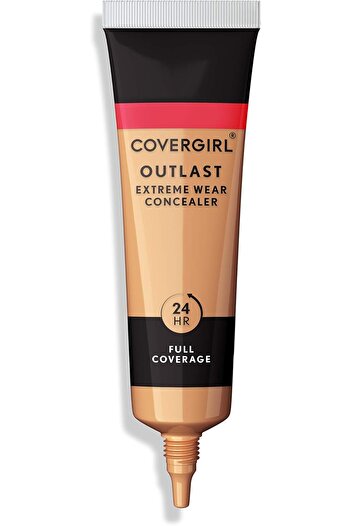 covergirl Outlast Extreme Wear Concealer – 845 Warm Beige, Lightweight, Waterproof, 0.78 fl oz, Full Coverage