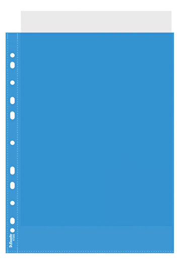 Esselte A4 protective film 55 microns 10 pieces/set blue