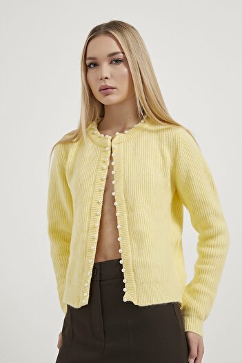 Arma Life Armalife 1100 pearl detail knitted women's cardigan