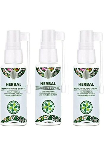 EELHOE Natural Herbal Spray for Quick and Effective Hemorrhoid and Anal Fissure Treatment (3 Pieces)