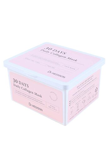 Dr. HEDISON Set of napkin masks with Collagen Daily Collagen Mask Dr Hedison, 30 pieces