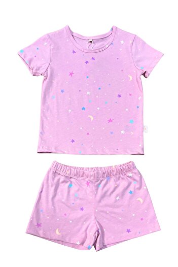Miela Kids 2-Piece Pajama Set - Pink Star