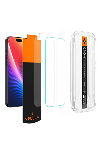 Spigen iPhone 16 Pro Glas.tR EZ Fit Pro film, transparent