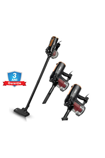 SPEEDSTORE Multifunctional 3 in 1 Vacuum Cleaner RAF 8672, 600W, Vertical and Handheld, HEPA Filter