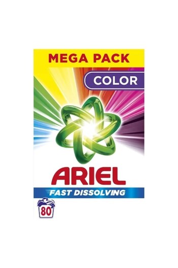 Ariel Detergent Powder Color 4.8Kg 80 Washes, Universal