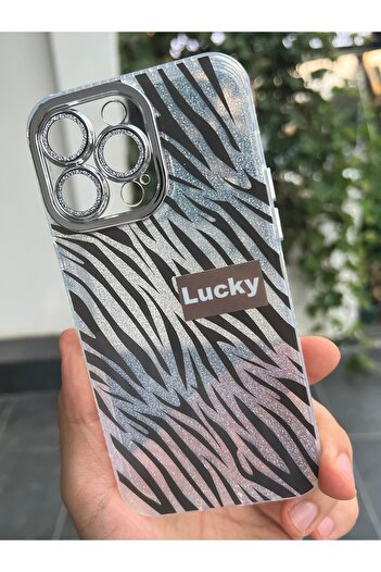 EDELFU iPhone 14 Pro - Compatible Camera Protected Glitter Thick Silicone Glossy Phone Case