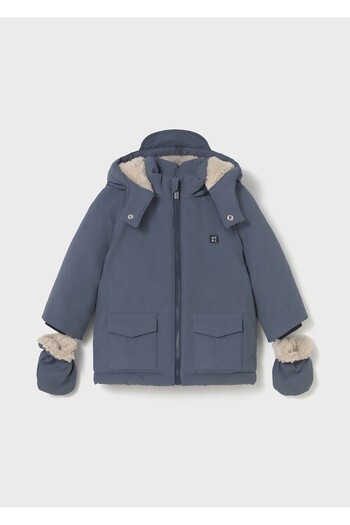 MAYORAL Baby Boy Parka Coat with Gloves