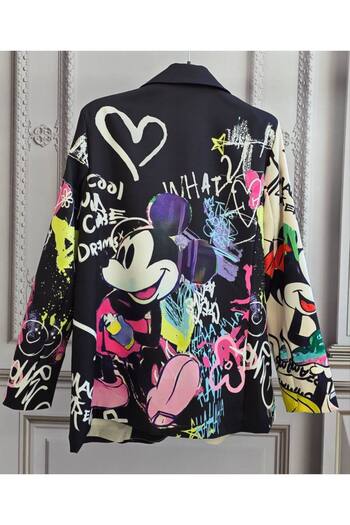 GLAMSI Women's jacket with Mickey & Minnie