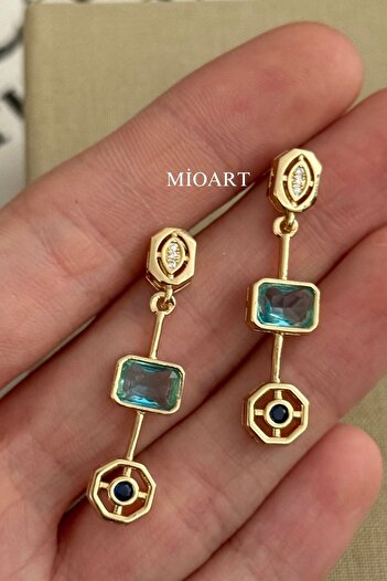MioArt Women's Melis Stone Earrings