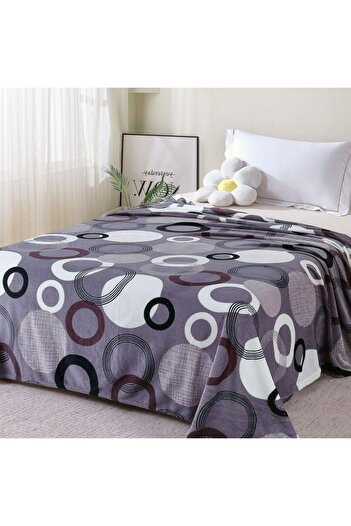 NufJoy Cocolino Printed Blanket for Double Bed, 200x230 cm, Light and Fluffy
