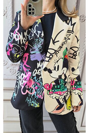 GLAMSI Women's jacket with Mickey & Minnie