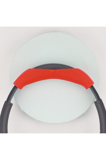 PadForce Set of 3 silicone covers for Sony WH-1000XM3, 1000XM4 headphones, protection and Anti-Sweat- Red