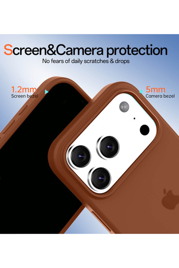 Wtech Apple iPhone 17 Pro 5G 2025 Luxury Premium Quality Liquid Silicone Case Cover