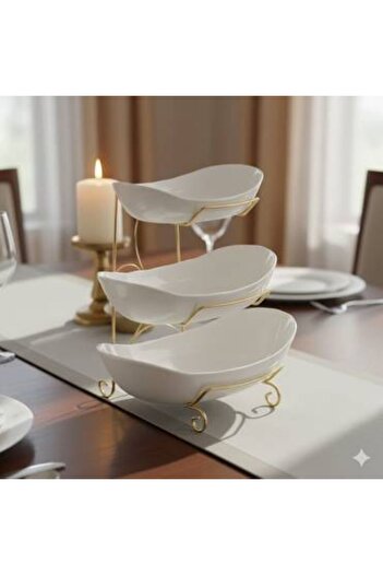 Generica Ceramic plate stand for hospitality and serving