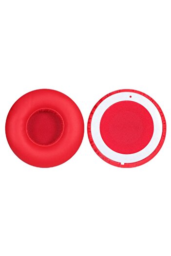PadForce Set of 2 ear sponges for Sony MDR-XB450AP / XB550 / XB650, On-Ear - Red