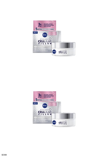 NIVEA 82305 Anti-Aging 3-in-1 White Clay Mask 2 Pieces