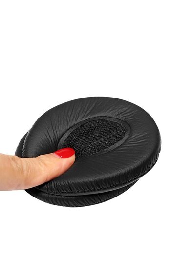 PadForce Set of 2 sponges for Audio-Technica ATH-ANC25 headphones - Black