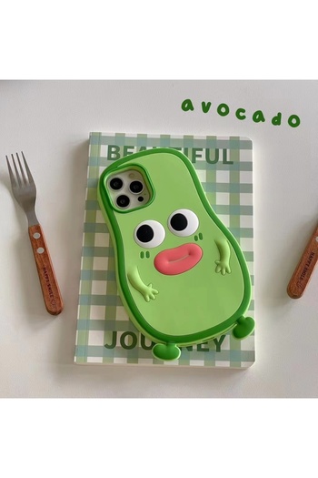 OSG Cute Avocado Phone Case Compatible with iPhone 13 / 14 and 15