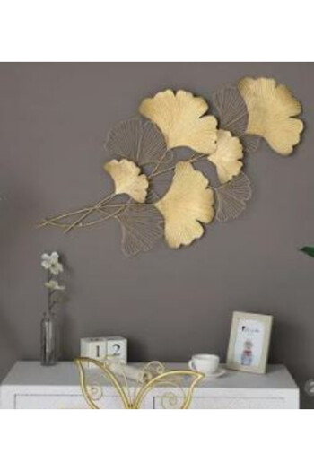 OEM Golden flower wall decor