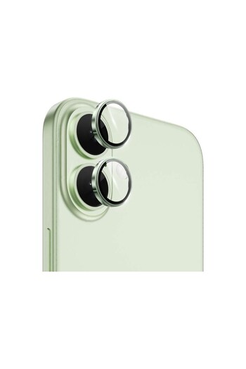 TechnoZone iPhone 17 Compatible Tempered Camera Lens Protector with Metal Frame