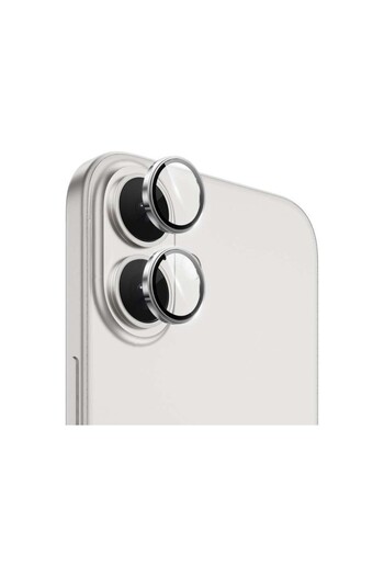 TechnoZone iPhone 17 Compatible Tempered Camera Lens Protector with Metal Frame