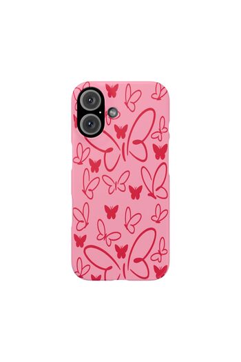 CaseHub iPhone 17 Case Butterfly Dance Design Printed Cover Energy of Freedom Pocketable