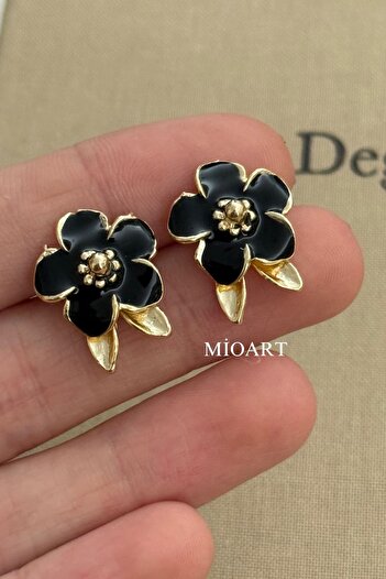 MioArt Women's Vintage Flower Model Earrings