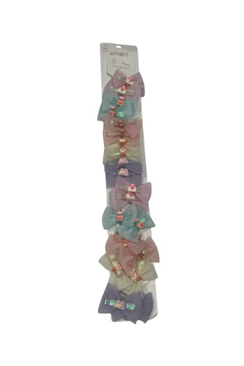 ZAYA Hair clips and elastics set in different shapes