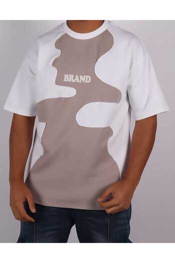 Red Planet Men’s Casual T-Shirt – Short Sleeve Crew Neck – Modern Design