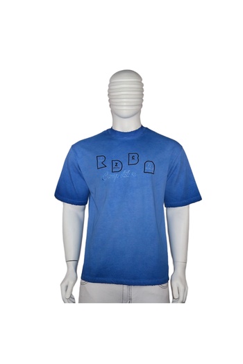 Red Planet Washed Cotton T-Shirt with Unique Design