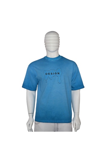 Red Planet Oversize Washed Cotton T-Shirt