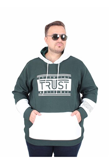 Starbattal Large Size Hooded Sweat Double Face Trust 25701 Nefti