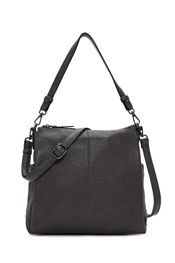 Derimod Women's Gray Long Strap Shoulder Bag 25Wbd2478Ft