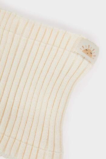 DeFacto Baby Girl Fleece Inside Knitwear Neck Collar F2878A525Wn