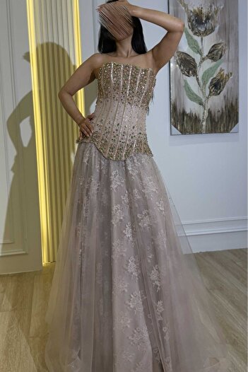 MEZON FASHION Golden Diamond Dress by Farah Designs