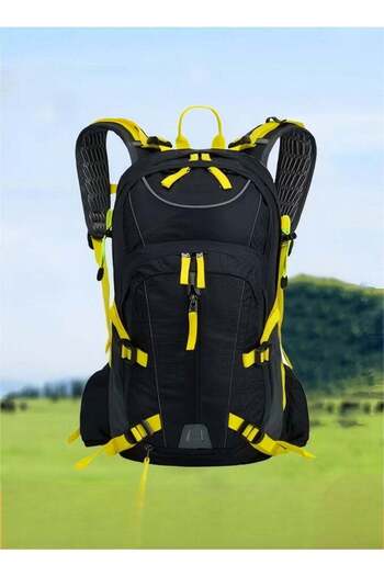 fun zone Waterproof Camping Backpack, Hiking Backpack Water Resistant Outdoor Sports Travel Daypack Lightweig