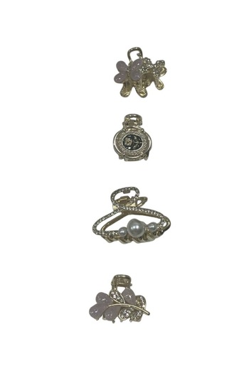 ZAYA 4-Piece Mini Latch Clip Set