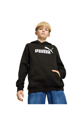 Puma Hood Ess No. 1 Logo Hoodie Fl B, Black, Kids