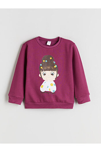 LC Waikiki Crew Neck Girls' Sweatshirt 2-Pack