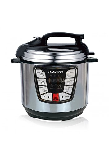 ROHNSON Multicooker R2865, 1000W, 6L, Digital Display, 5 Smart Programs
