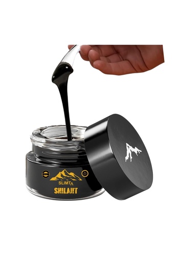SLIMTA Premium Himalayan Shilajit Pure Resin from Gilgit Baltistan